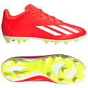 adidas アディダス X CRAZYFAST CLUB FXG エックス クレイジーファスト 各種グランド対応 サッカースパイク ジュニア レッド IF07...