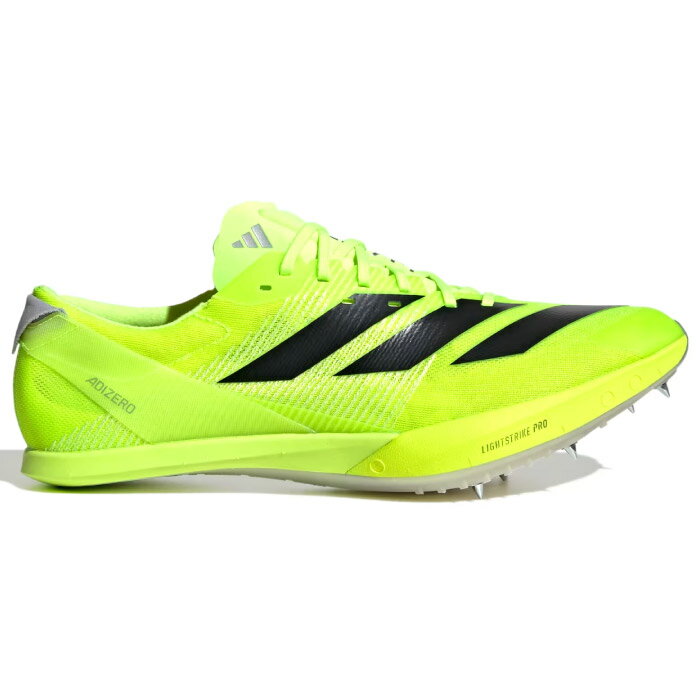 adidas アディダス ADIZERO FINESSE アディゼロ フィネス 陸上スパイク 短距離 トラック 2025年春夏 ルシッドレモン IG2018