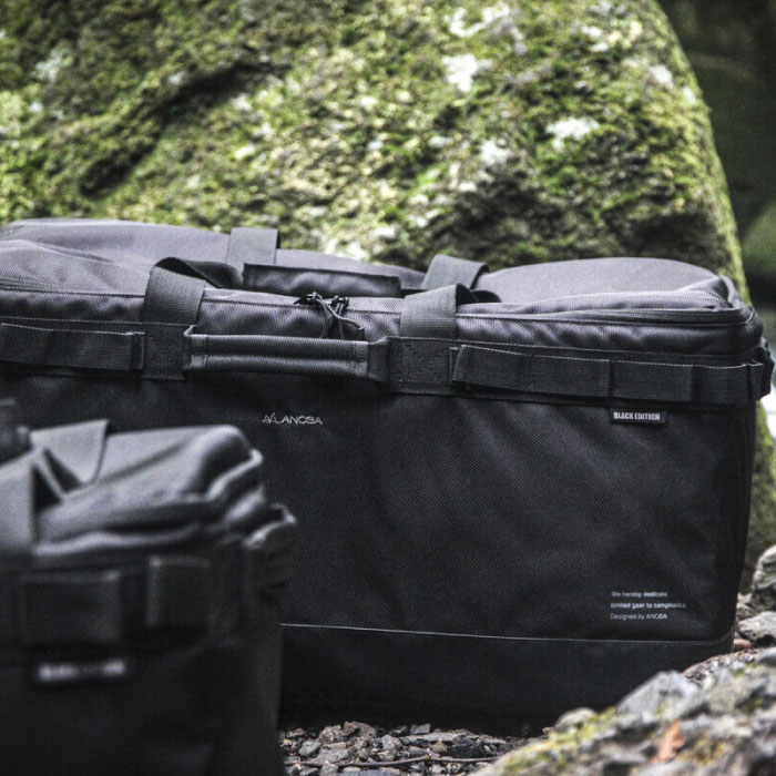 ANOBA Υ BLACK EDITION ޥƥ ֥å W60xD38xH30cm Хå ȥ졼 Ǽ ...