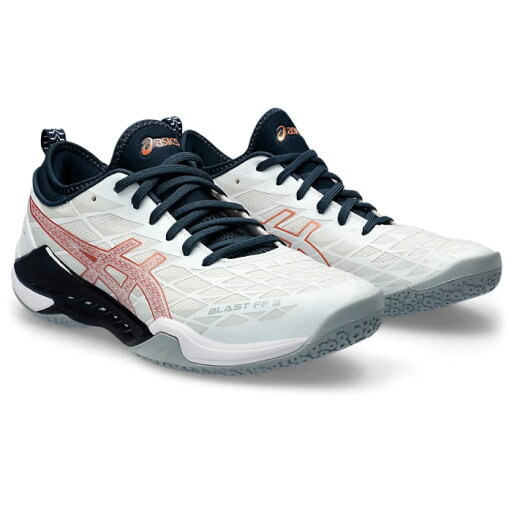 asics アシックス BLAST FF 3 ブラスト ハンドボールシューズ 室内 体育館 ノンマーキング 2024年春夏 ホワイト 1073A069-960 asics アシックス BLAST FF 3 ブラスト ハンドボールシューズ 室内 体育館 ノンマーキング 2024年春夏 ホワイト 1073A069-960