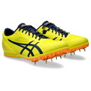 asics アシックス HEATFLAT 12 ヒートフラット 12 陸上スパイク メンズ 2024年春夏 オールウェザー/土トラック兼用 1093A195.7...