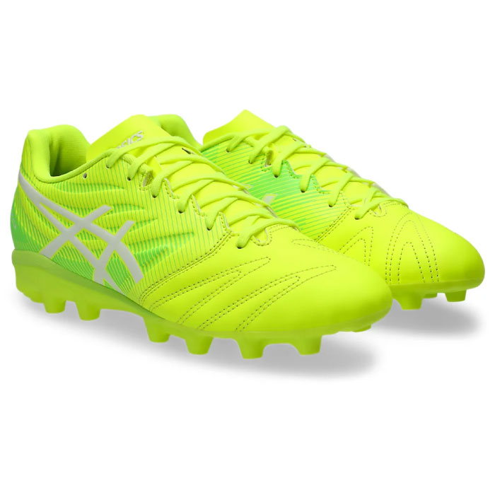 asics アシックス ULTREZZA 3 JR GS ウルトレッツァ ジュニア キッズ 子供 サッカースパイク 2024年秋冬 セーフティイエロー/ホワイト 1104A048-750