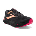BROOKS ブルックス Ghost MAX ゴーストマックス ウィメンズ レディース ロード ランニングシューズ 2024年春夏 標準幅(B) 厚底 ブラック...