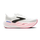 BROOKS ブルックス Glycerin MAX グリセリンマックス ホワイト/ピンク B幅(標準) ロード ランニングシューズ レディース 2025年春夏 ...
