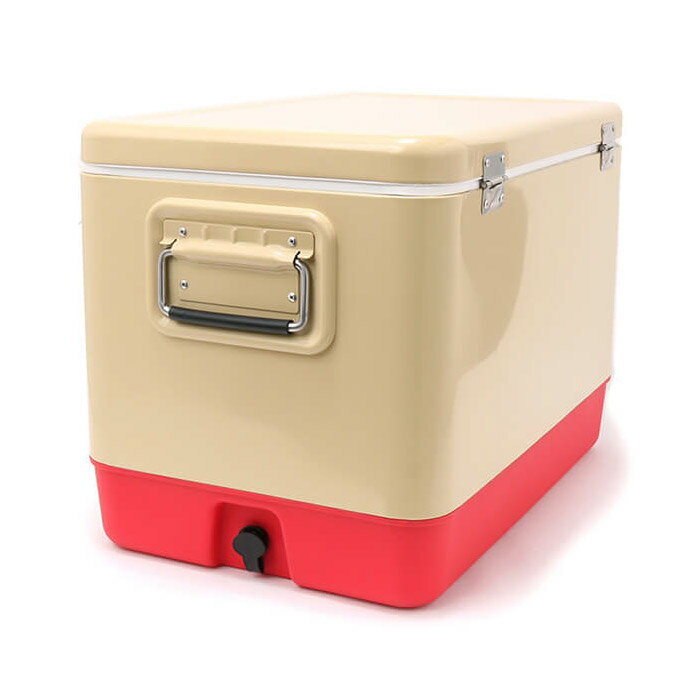 CHUMS Steel Cooler Box 54L チャムススチールクーラーボックス54リットル ハードクーラー BBQ キャンプ CH62-1802