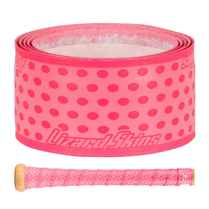 Lizard Skins リザードスキンズ 野球バット用グリップテープ ネオンピンク DSP ULTRA BAT GRIP NEON PINK 0.5mm 1.1mm 1.8mm