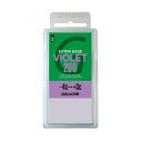 GALLIUM ガリウム EXTRA BASE VIOLET 200 (200g) ホットワックス スキー・スノーボード用ベースワックス 雪温-4℃〜気温+3℃...