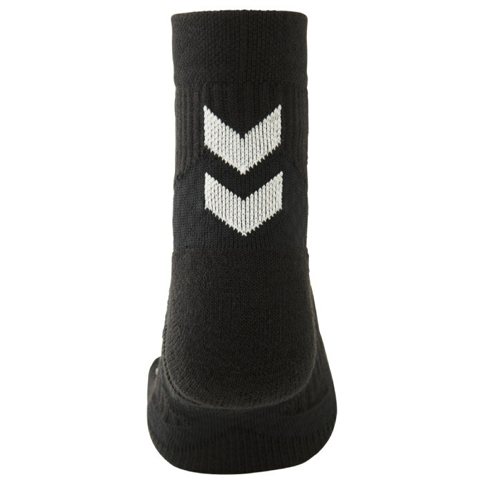 hummel ヒュンメル シューティングソックス ショート丈 靴下 機能ソックス ホワイト ブラック HAG7083