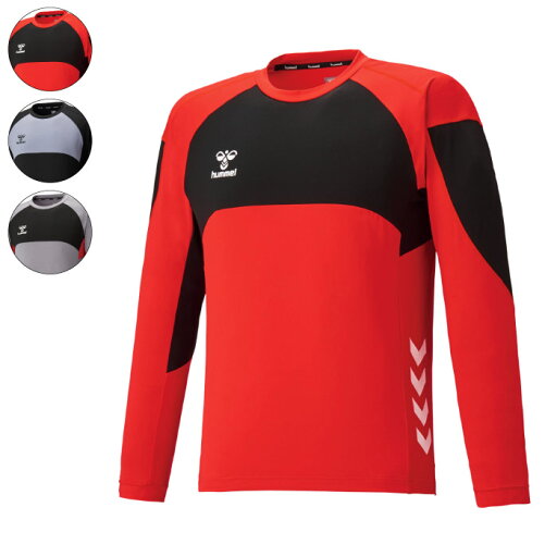 hummel ヒュンメル HB L/Sスリムプラクティスシャツ ハンドボール ウエア メンズ 2022年秋冬 吸汗速乾 ストレッチ スリムフィットHAP7157 hummel ヒュンメル HB L/Sスリムプラクティスシャツ ハンドボール ウエア メンズ 2022年秋冬 吸汗速乾 ストレッチ スリムフィットHAP7157