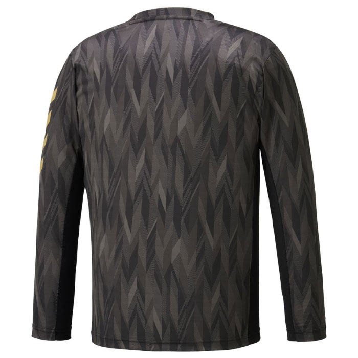 hummel �ҥ���� ����ե��å�L/S����� Ĺµ�ץ饯�ƥ�������� �ȥ졼�˥� �ϥ�ɥܡ��� 2022ǯ���� ��å� �֥�å� HAP7158