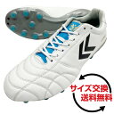 hummel ヒュンメル ヴォラート3 PRO WIDE メンズ サッカースパイク カンガルーレザー ワイド 3E 2025年春夏 ホワイト/サックス HAS1...