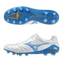 MIZUNO ミズノ モナルシーダ NEO 3 ELITE メンズ サッカースパイク 土 人工芝 天然芝 天然皮革 2024年秋冬 スーパーホワイトパール P1...