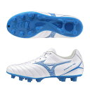 MIZUNO ミズノ モナルシーダ NEO 3 SELECT JR ジュニア キッズ 子供 サッカースパイク 2024年秋冬 ホワイト/レーザーブルー P1GB...