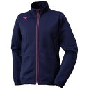 MIZUNO ミズノ ウォームアップジャケット トレーニングウエア トップス レディース 2019年春夏 吸汗速乾 ネイビー×ピンク 32MC9325