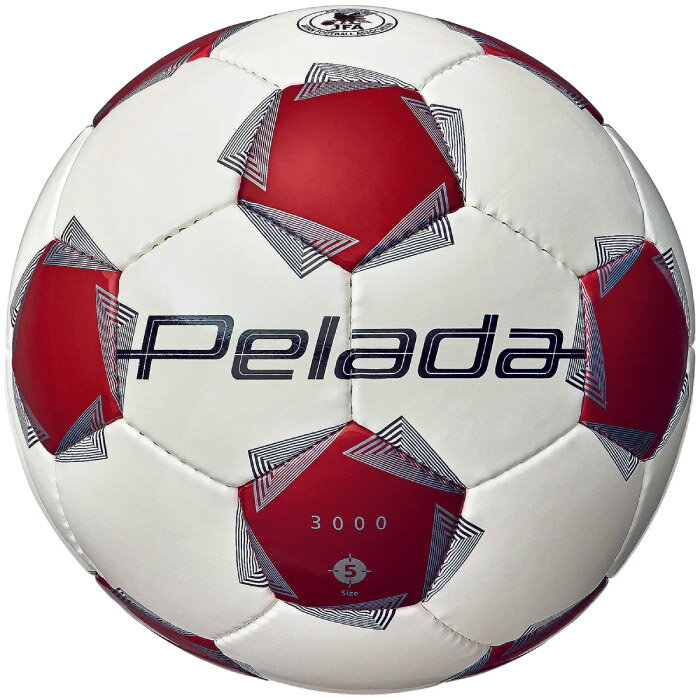 Balls - molten モルテン サッカーボール ペレーダ3000 5号球 中学生以上 白x赤 ホワイトxレッド F5K3000-WR