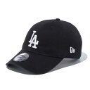 NEW ERA ニューエラ カジュアルクラシック ロサンゼルス・ドジャース キャップ 帽子 ユニセックス ブラック × ホワイト 14524777(4)