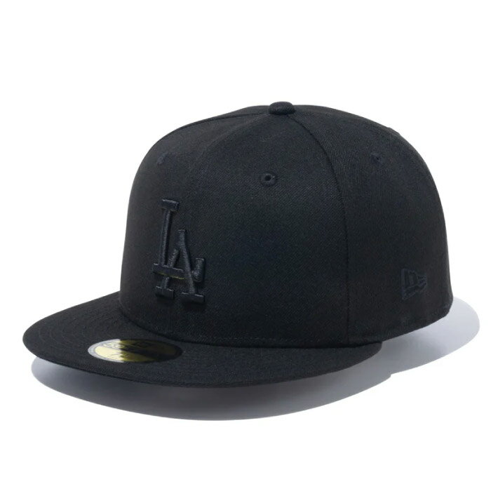 Rakuten - NEW ERA ニューエラ 59FIFTY ロサンゼルス・ドジャース キャップ 帽子 ユニセックス ブラック × ブラック 14525224