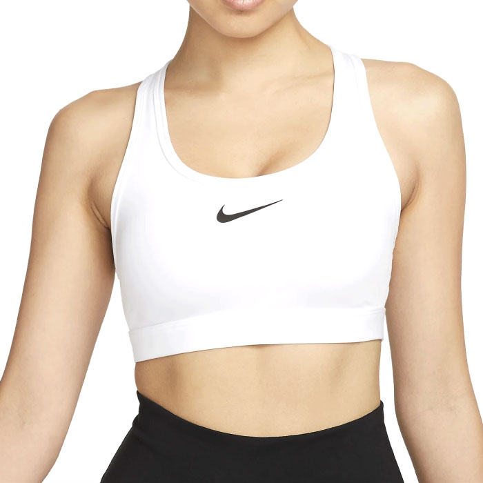 Rakuten - NIKE ナイキ スウッシュ ミディアムサポート ウィメンズ レディース パッディド スポーツブラ スポブラ 運動 トレーニング 2024年夏 ホワイト DX6822-100