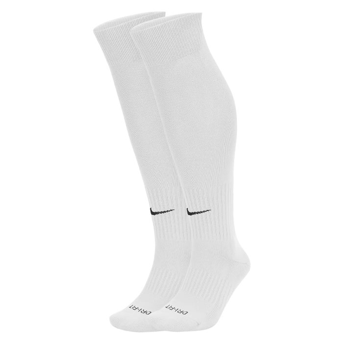 NIKE ナイキ 2Pアカデミーフットボールソックス DRI-FITソックス 2足組 ストッキング 靴下 サッカー ホワイト SX4650-101