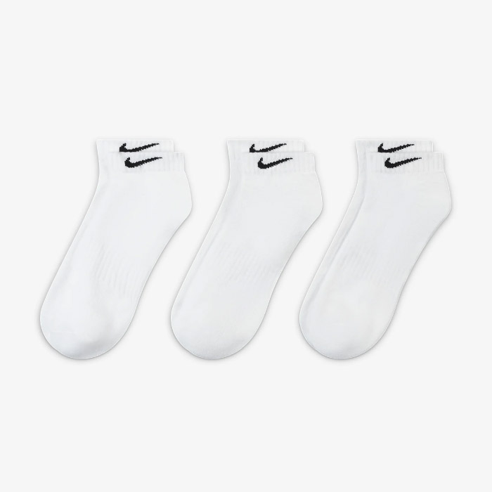 NIKE ナイキ 3P エブリデイ クッションド トレーニング LOW ソックス 靴下 3足組 ...