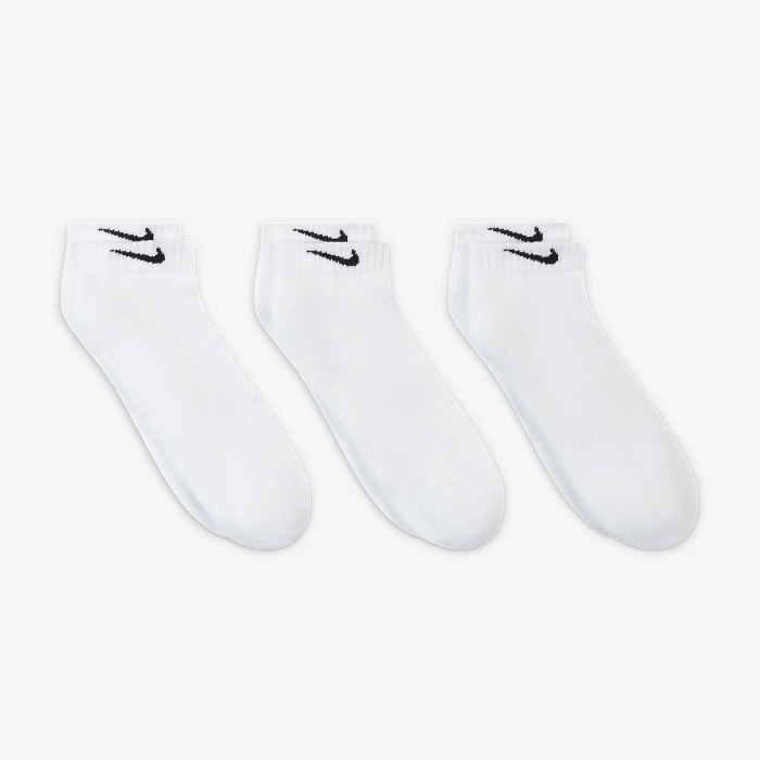 NIKE ナイキ 3P エブリデイ クッションド トレーニング LOW ソックス 靴下 3足組 ...