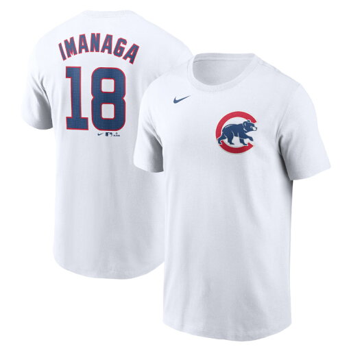 NIKE ナイキ MLB 半袖Tシャツ メンズ 今永昇太 シカゴ・カブス ネーム&ナンバーティー 白 ホワイト 正規品 N199-10A-EJ9-D2B NIKE ナイキ MLB 半袖Tシャツ メンズ 今永昇太 シカゴ・カブス ネーム&ナンバーティー 白 ホワイト 正規品 N199-10A-EJ9-D2B