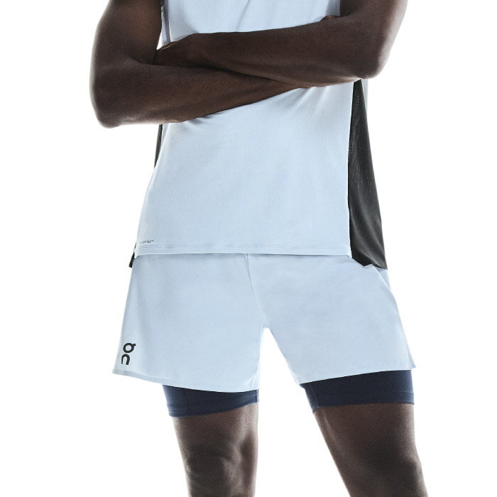 On オン ランニングパンツ メンズ 5" Performance 2/1 Shorts 5インチ パフォーマンス 2/1ショーツ ジョギング マラソン レース 2025年春夏 1MF10093137