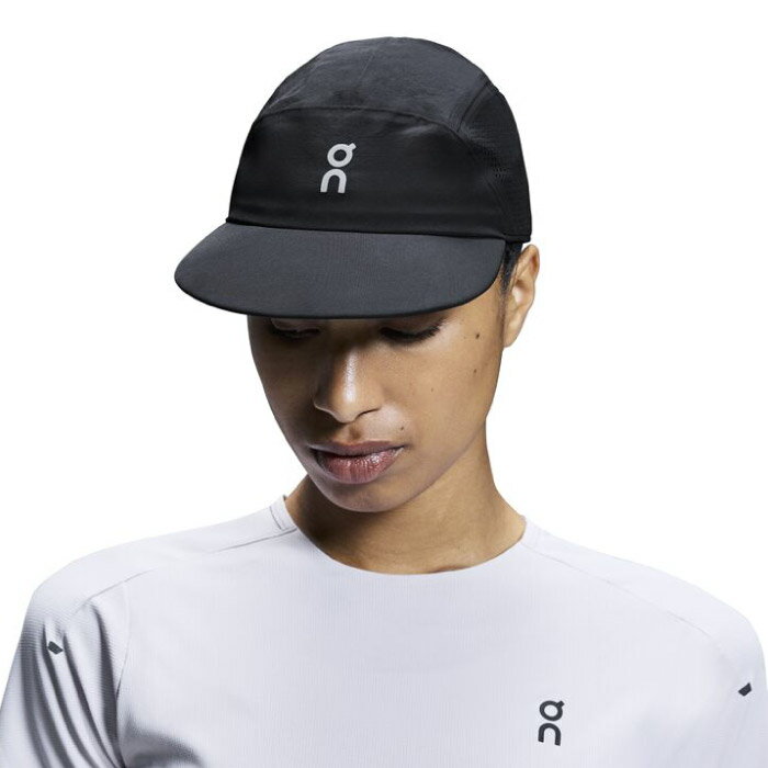  On オン Performance Cap パフォーマンスキャップ ランニングキャップ 5パネル メンズ レディース ブラック 2UE30500553