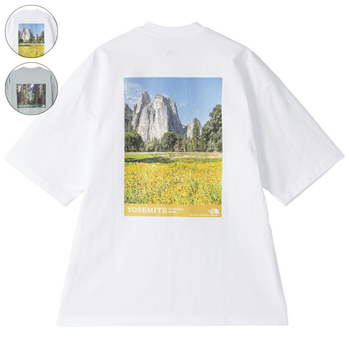 THE NORTH FACE ザ ノースフェイス ショートスリーブヨセミテシーナリーティー Tシャツ 半袖 ユニセックス メンズ レディース UVケア 2カラーNT32436