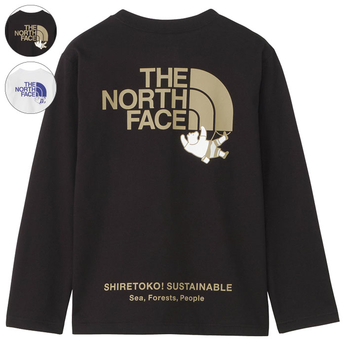 THE NORTH FACE ザ ノースフェイス L/S SHIRETOKO TOKO TEE キッズロングスリーブシレトコトコティー トップス 長袖Tシャツ UVケア 2カラー NTJ82332ST