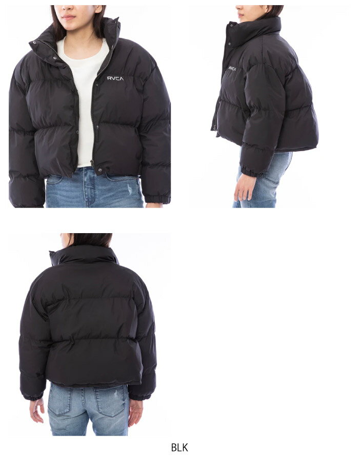 RVCA ルーカ SMALL RVCA PUFFER JACKET ジャケット ヘビーアウター アウトドア 2023年秋冬モデル レディース 2カラー BD044767