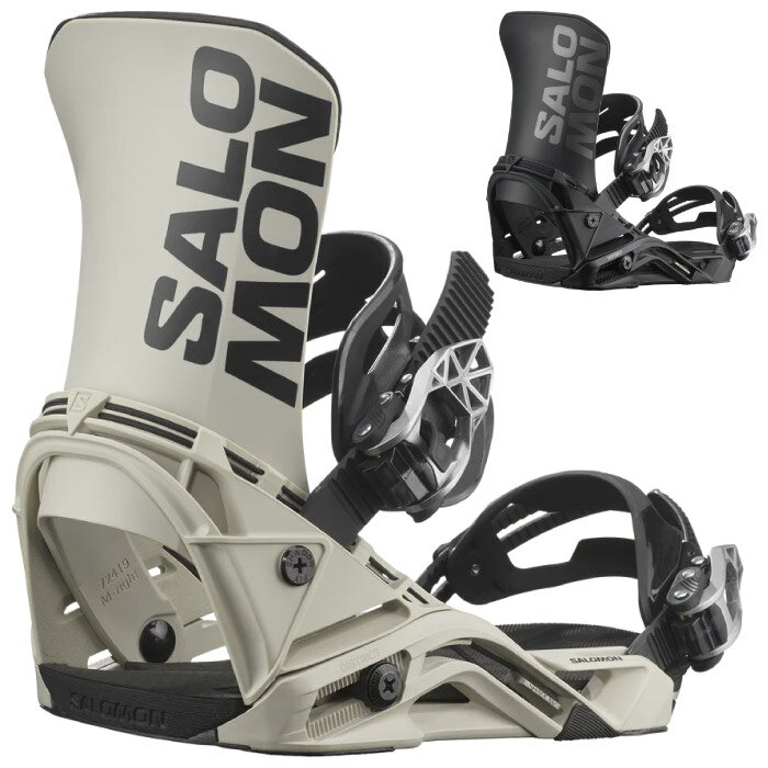 24-25 SALOMON サロモン DISTRICT ディストリクト Shadow Fit スノーボード ビンディング 2024-2025年 2カラー