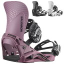 24-25 SALOMON サロモン HOLOGRAM ホログラム Shadow Fit スノーボード ビンディング 2024-2025年 3カラー