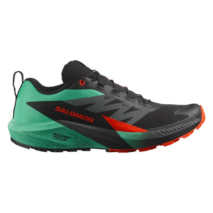 SALOMON サロモン トレイル ランニングシューズ メンズ センスライド 5 SENSE RIDE 5 2025年春夏 ブラック L47698200