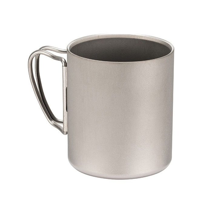 snow peak スノーピーク チタンダブルマグ 300ml フォールディングハンドル 折りたたみハンドル ダブルウォール 82g チタニウム マグカップ キャンプ MG-152