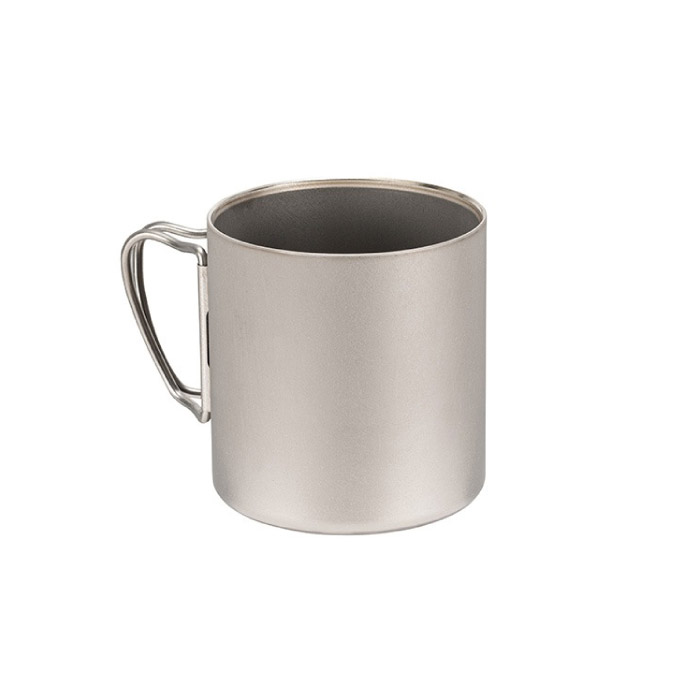 snow peak スノーピーク チタンダブルマグ 450 フォールディングハンドル 折りたたみハンドル ダブルウォール 104g チタニウム マグカップ キャンプ MG-153