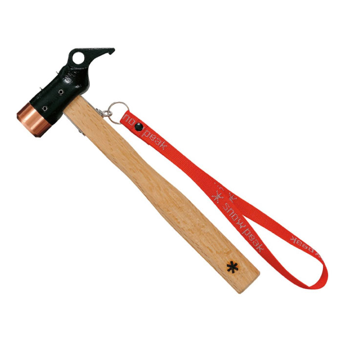 snow peak スノーピーク ペグハンマー PRO.C ハンマー 銅ヘッド ストラップ付き キャンプ N-001