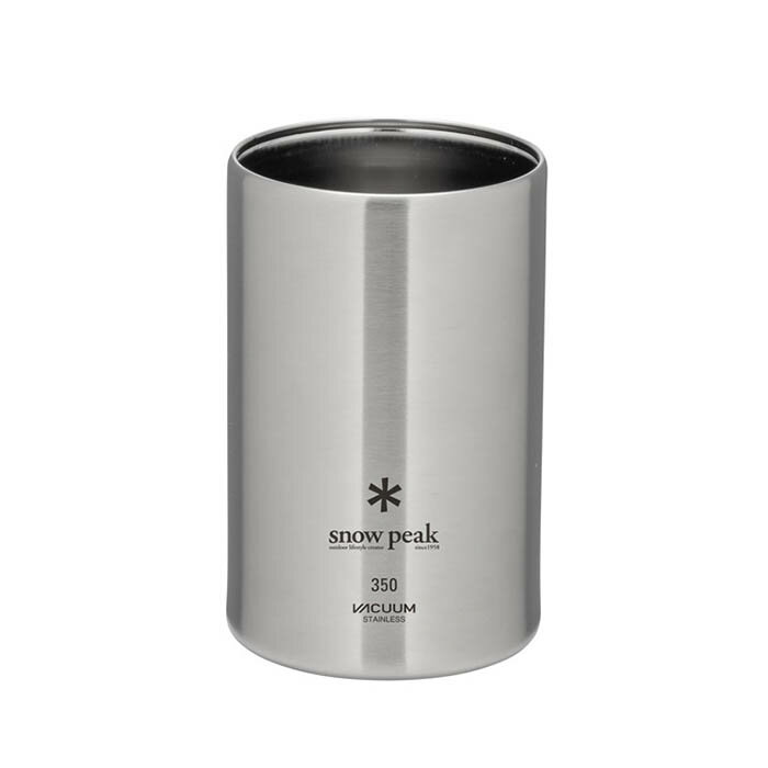 snow peak スノーピーク 缶クーラー350 真空二重構造 保冷 350ml缶用 キャンプ TW-355