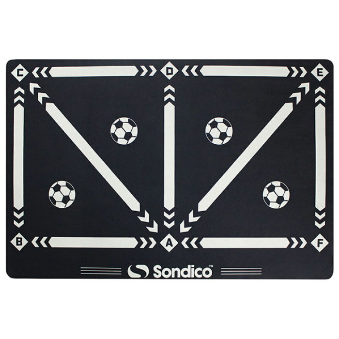 Rakuten - 【家トレ】Sondico ソンディコ サッカー トレーニングマット 60×90cm 珪藻土素材 室内 練習 スキルアップ 25F900