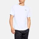 UNDER ARMOUR アンダーアーマー UAテック2.0 ショートスリーブ Tシャツ メンズ 2025年春夏 ルーズフィット トレーニング 吸汗速乾 抗菌防臭 ホワイト 1358553