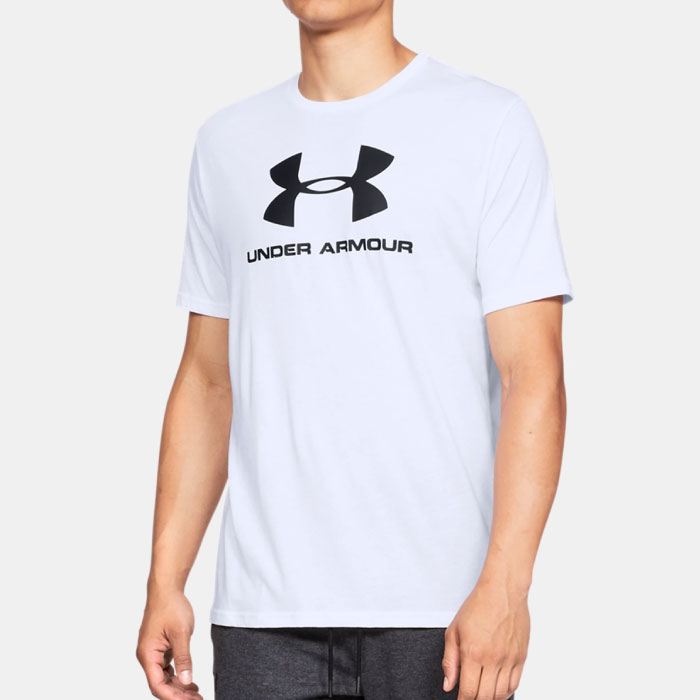 Rakuten - UNDER ARMOUR アンダーアーマー UAスポーツスタイル ロゴ ショートスリーブ トレーニング MEN 2022年春夏 White / Black 1358574