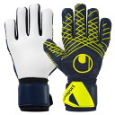 uhlsport ウールシュポルト プレディクション スーパーソフト ハーフネガティブ ゴールキーパーグローブ GK 手袋 サッカー 2024年秋冬 ネイビー ...
