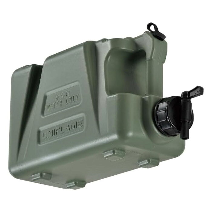 Rampjack Trip店のUNIFLAME ユニフレーム ウォータージャグ フィールドtank カーキグリーン 飲料水専用 キャンプ アウトドア 611685｜アングル2
