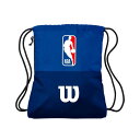 Wilson ウィルソン NBA バスケットボール ナップサック ドライブ ボール1個入れ用バッグ ロイヤルブルー WTBA70020