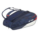 YONEX ヨネックス ラケットバッグ9. 鞄 かばん アクセサリー テニス バドミントン 部活 ホワイト/ネイビー/レッド BAG02NPA