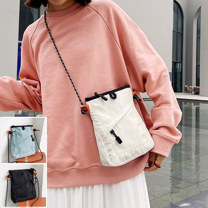 Rakuten - ミニポーチ 斜め掛けバッグ お出かけカバン ショルダーポーチ ショルダーバッグ収納 レディース 女性 肩掛けカバン 斜め掛けスマホシ