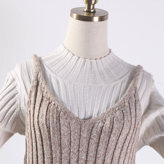 ニットワンピース セーター レディース ニット ノンスリップ スカート 【送料無料】 カットソー 可愛いニットセーター おしゃれセータ