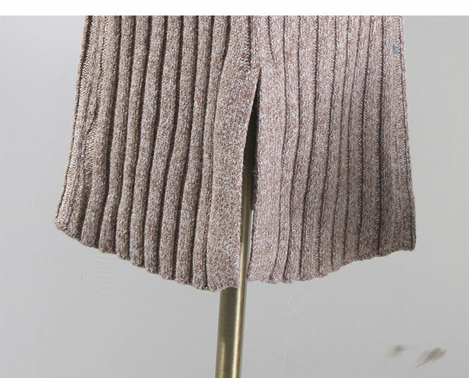 ニットワンピース セーター レディース ニット ノンスリップ スカート 【送料無料】 カットソー 可愛いニットセーター おしゃれセータ