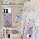 スマホショルダー スマホケース Xiaomi 13T 14T Pro POCO F6 Pro Redmi 14c 12 5G Note 13 Pro+ 5G ケース ミラー付き 可愛い ショルダー シャオミ 鏡付き Xiaomi ケース かわいい ショルダーケース 肩掛けスマホケース 大人女子 レッドミー ケース 手帳型 カード収納