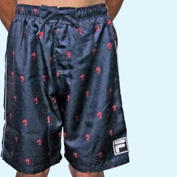 メンズ サーフパンツ 海パ 水着ン ブランド FILA フィラ トライバル 海水パンツ サーフ サーフパンツ マリン ショーツ サーフ ショーツ 海水浴 プール 温泉 無地 プリント S M L LL サイズ【メール便対応商品】